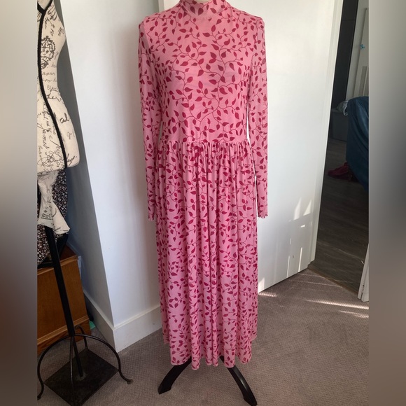 NA•KD mesh maxi dress - Picture 5 of 9